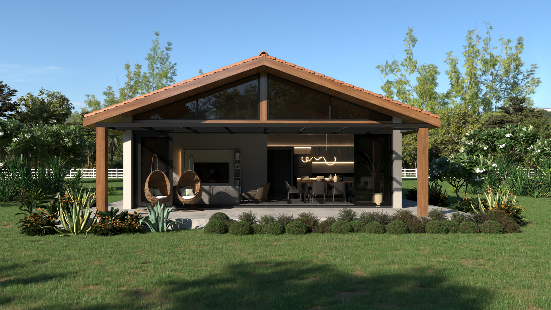 Fachada Casa de Campo P26