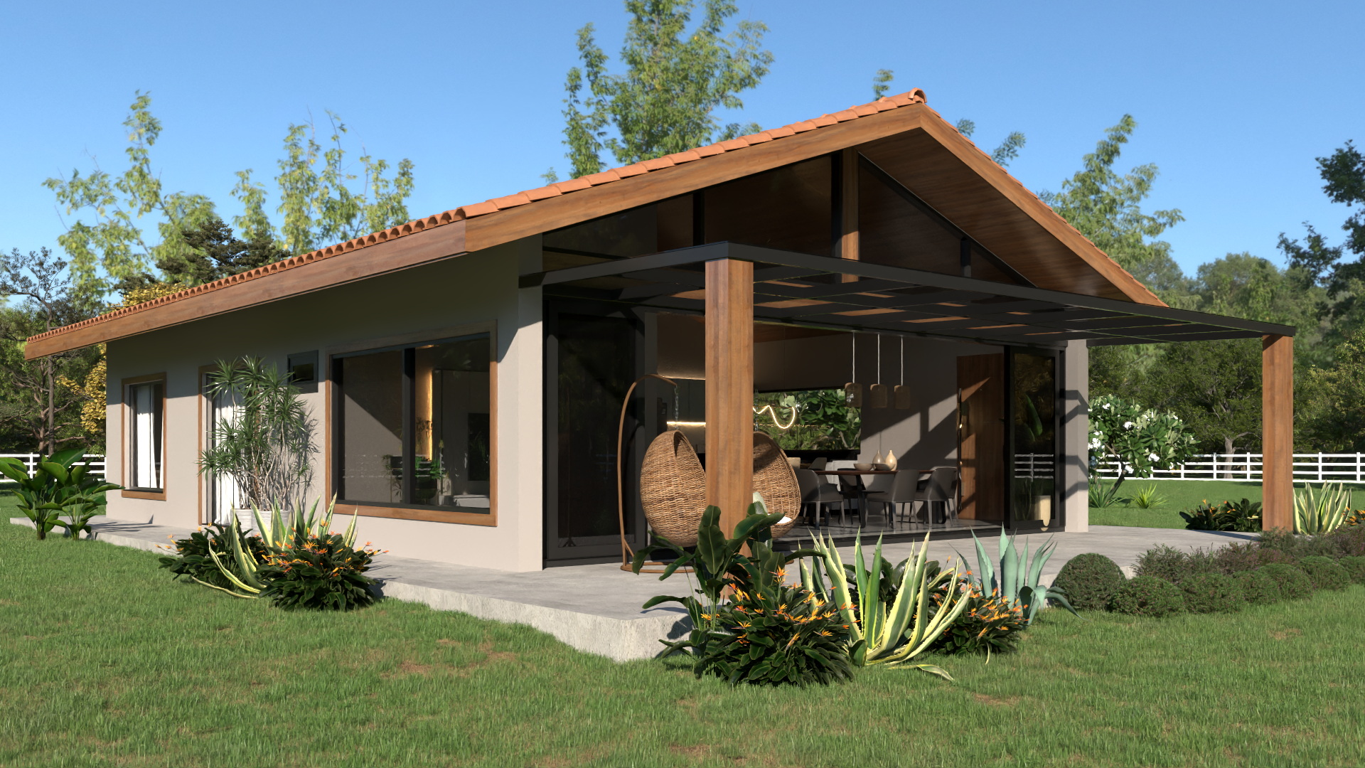 Fachada Casa de Campo P26