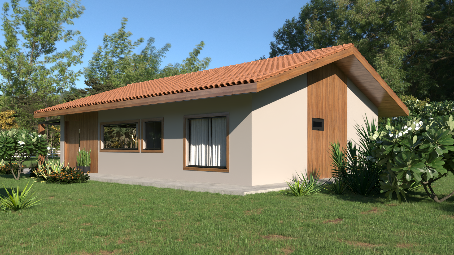 Fachada Casa de Campo P26