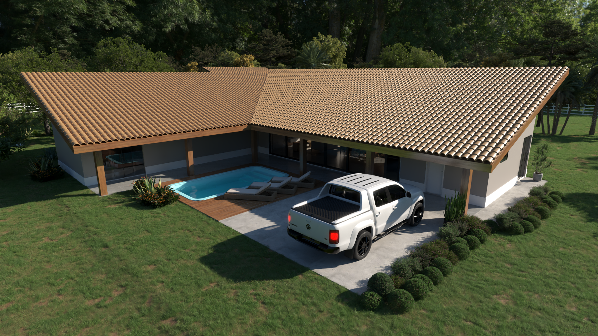 Fachada Casa de Campo P29