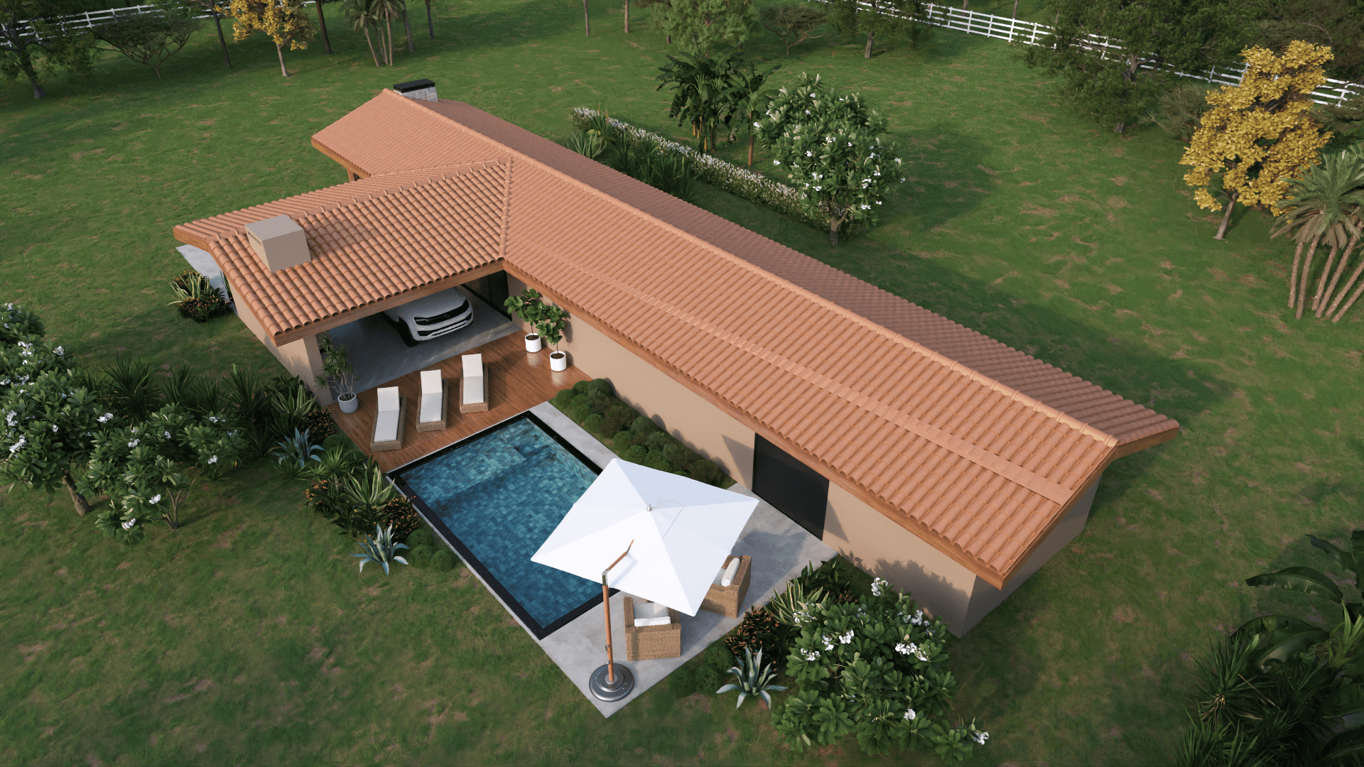 Fachada Casa de Campo P24