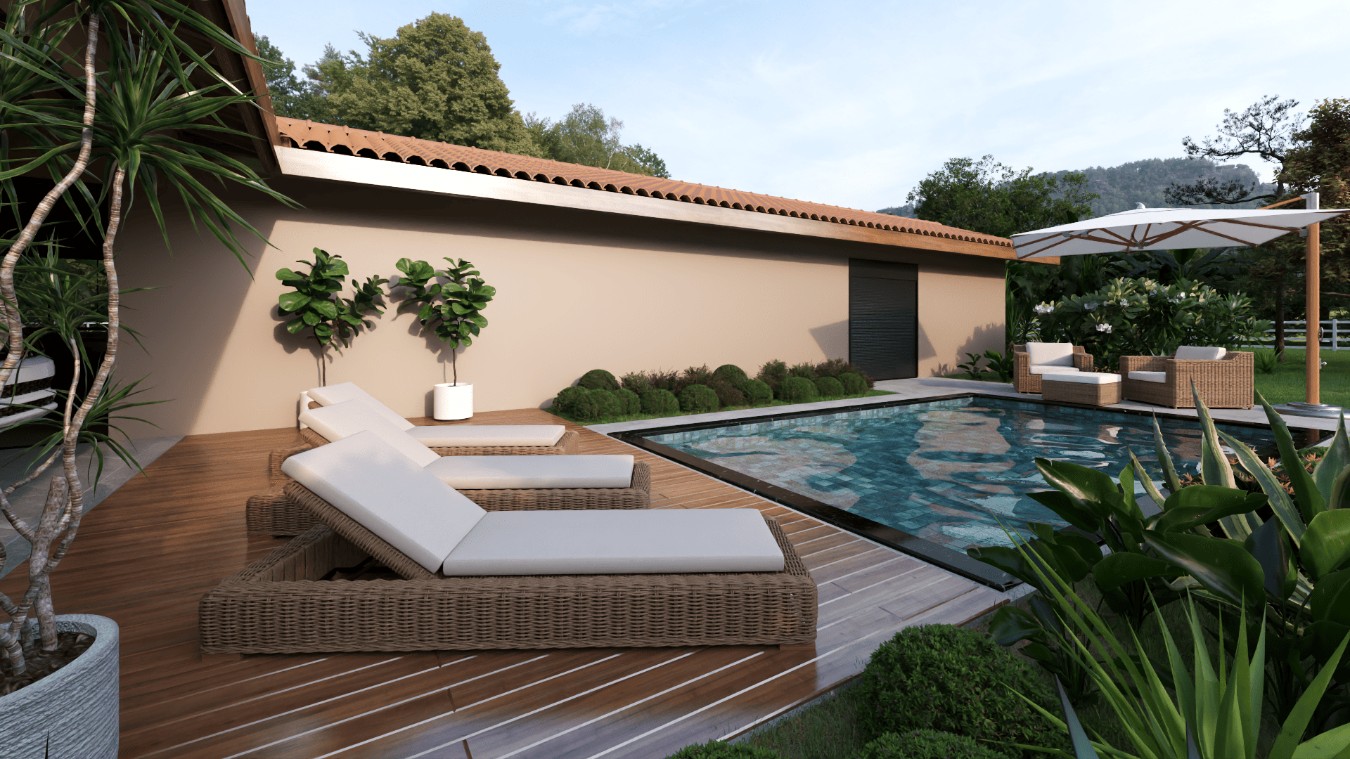 Fachada Casa de Campo P24