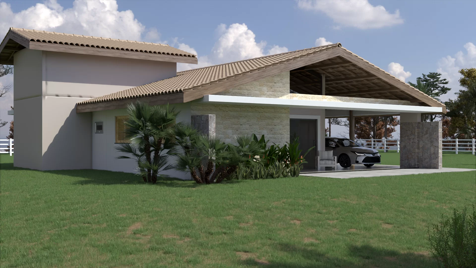 fachada 2 casa de campo p01
