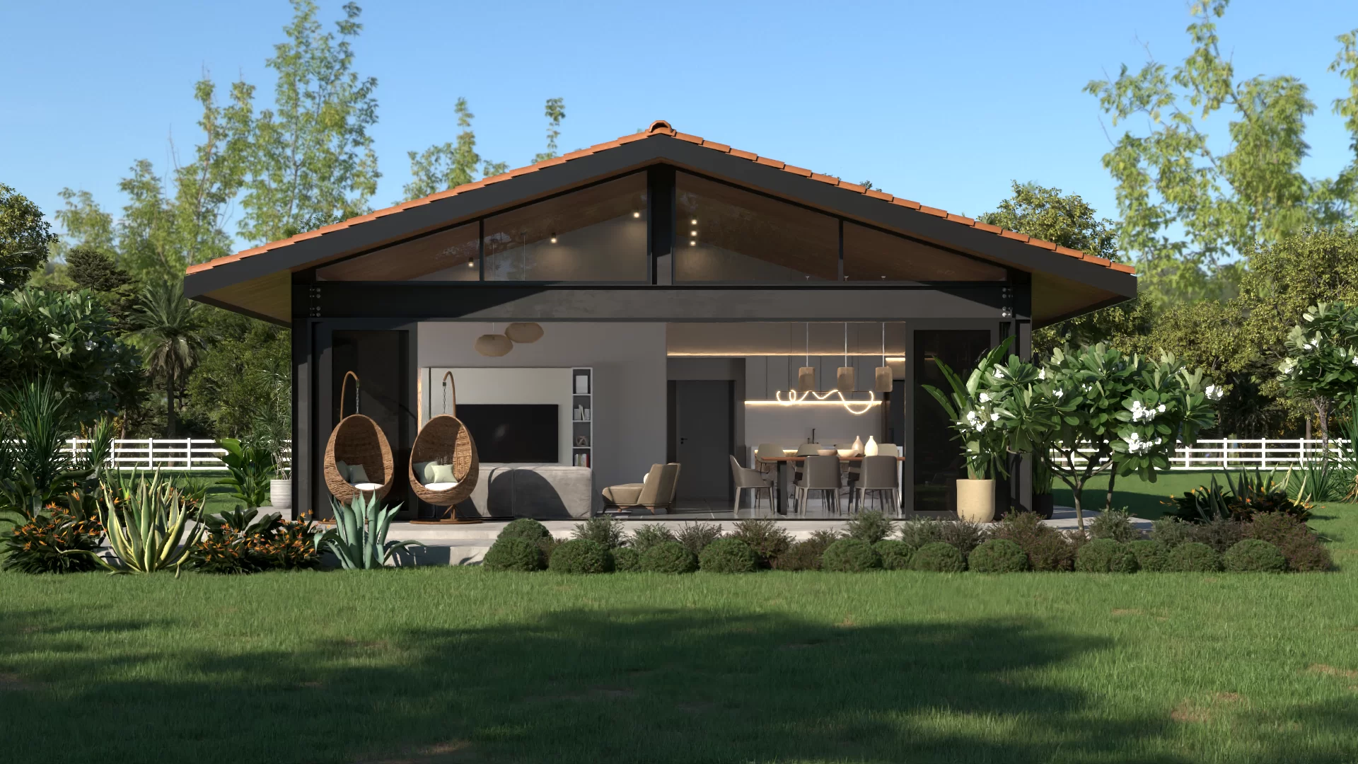 Fachada Casa de campo p12