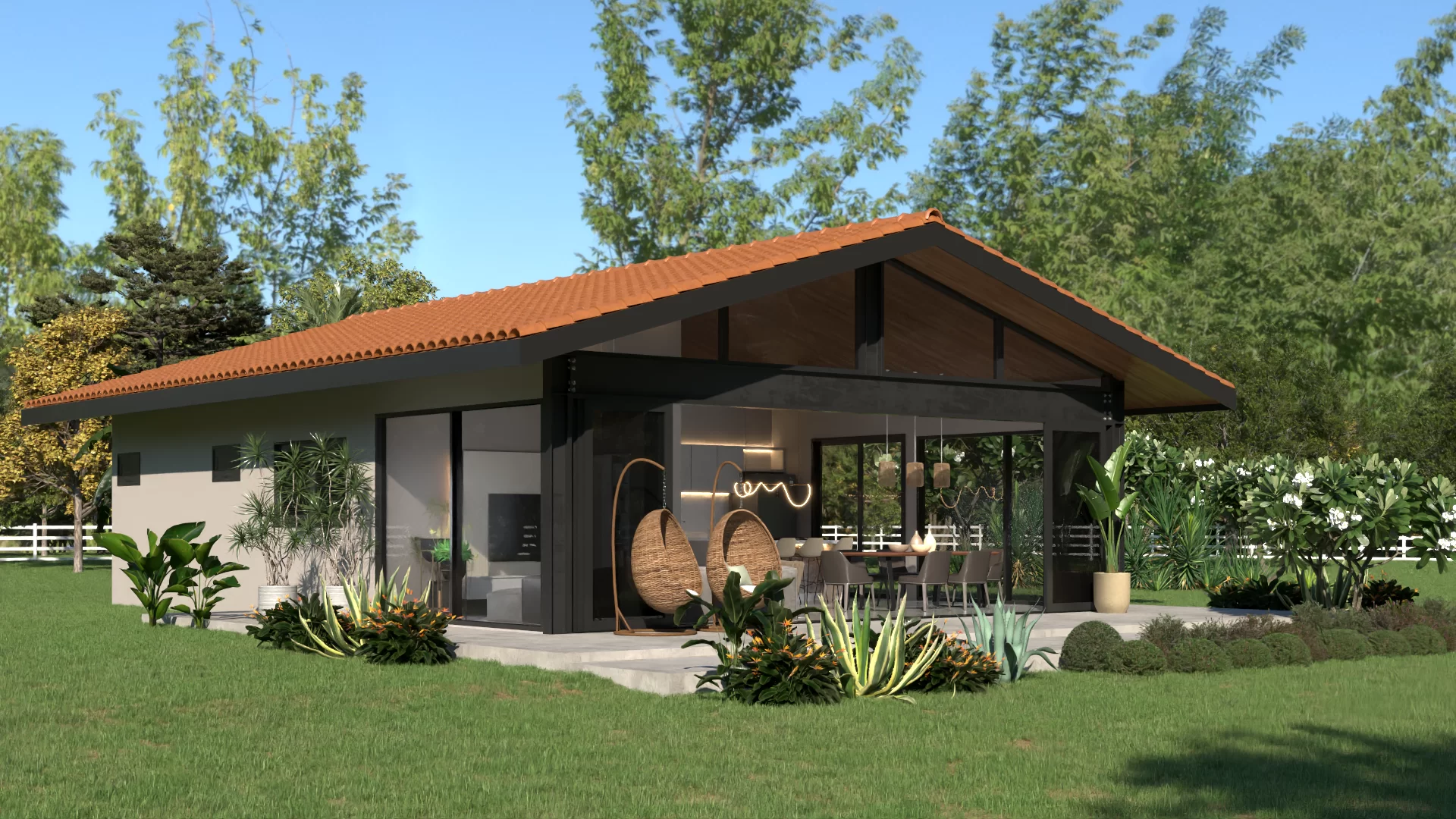 Fachada Casa de campo p12