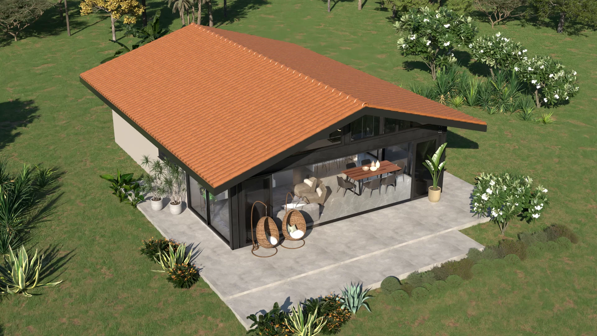 Fachada Casa de campo p12