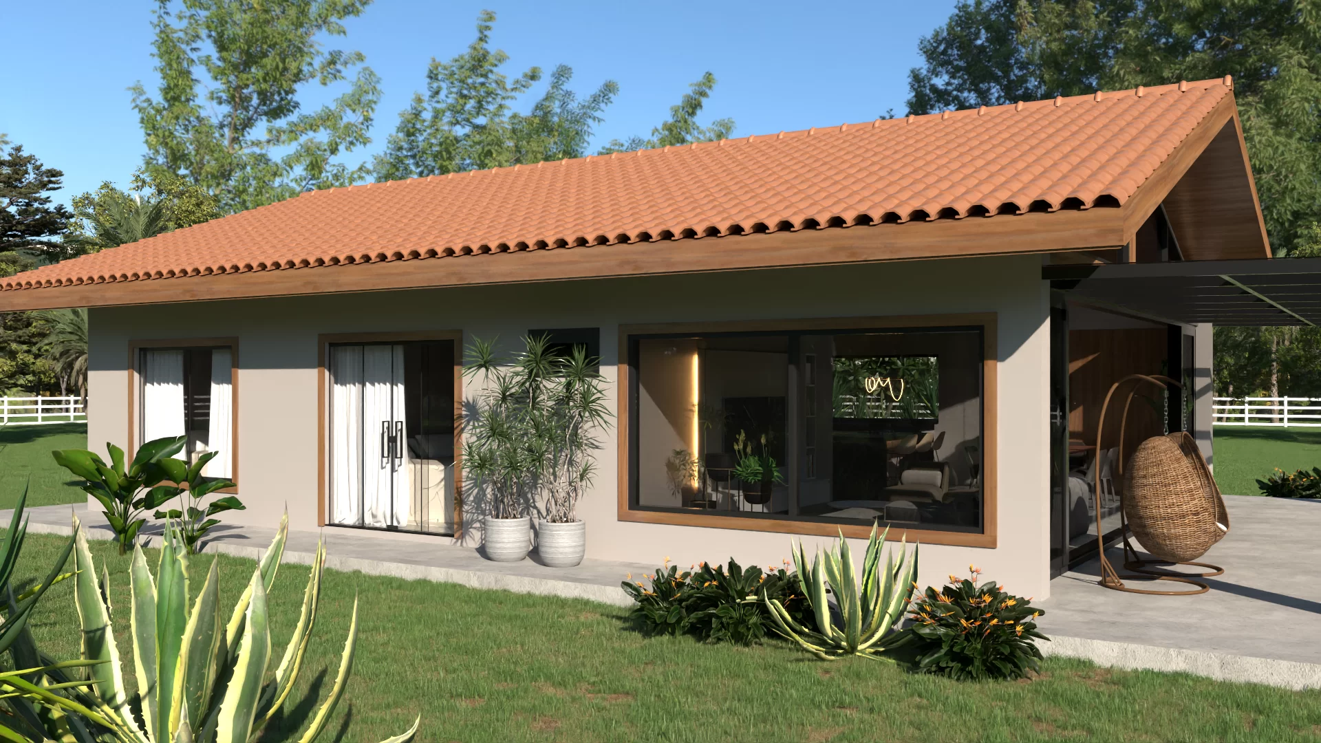 Fachada Casa de Campo P26