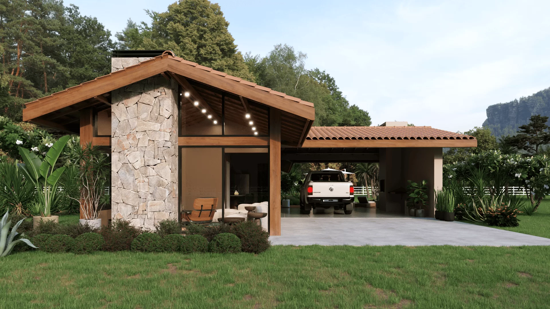 Fachada Casa de Campo P24